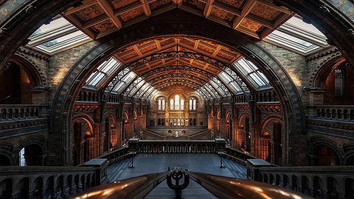 Natural History Museum (London), architecture, built structure, HD wallpaper