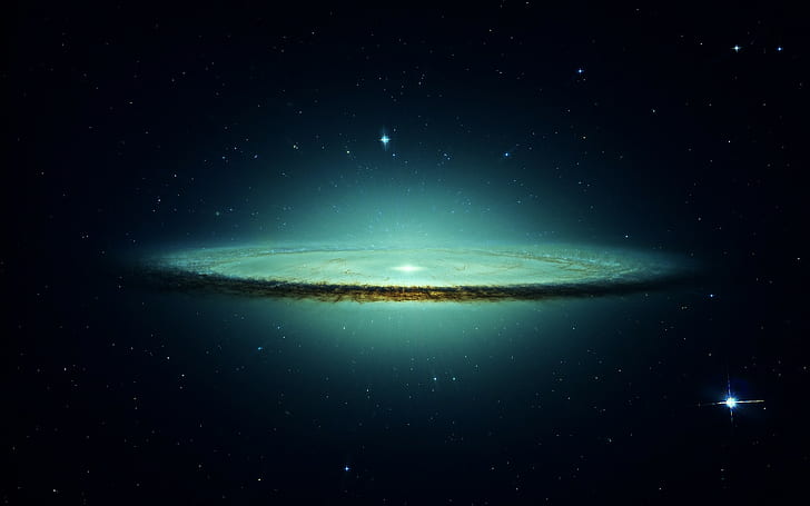 Sombrero Galaxy, space, supernova, universe, HD wallpaper