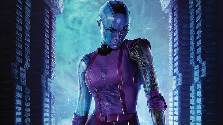 Karen Gillan, Nebula, 5K, Guardians of the Galaxy Vol 2, HD wallpaper
