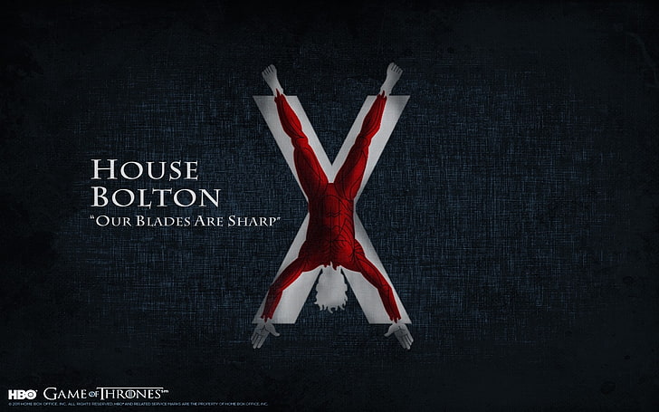 movies houses game of thrones logos tv series house bolton Entertainment TV Series HD Art