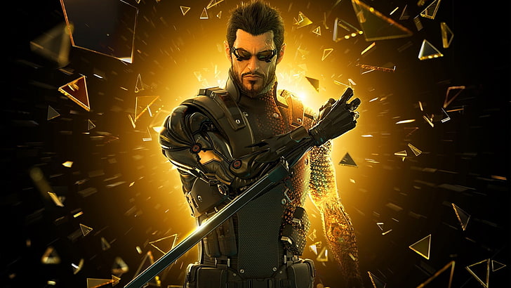 video games, Deus Ex, Deus Ex: Human Revolution, one person, HD wallpaper
