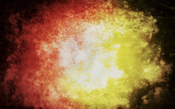 multicolored abstract illustration, paint, fire, backgrounds, HD wallpaper
