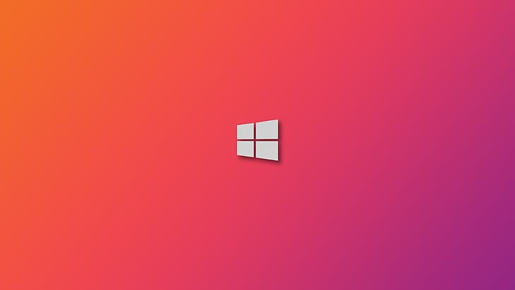 Windows 10, gradient HD wallpaper
