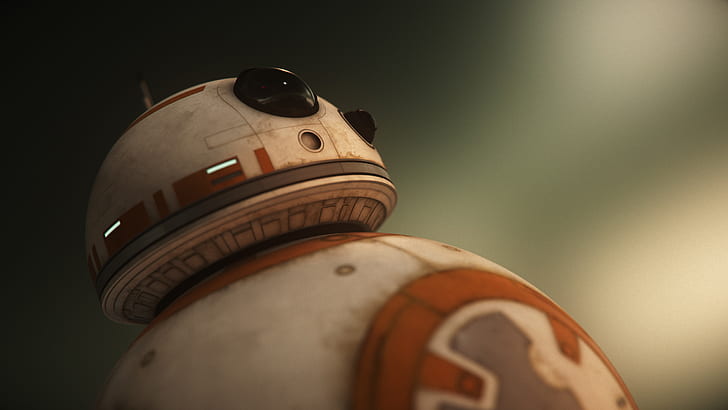 BB-8 Droid in Star Wars, HD wallpaper
