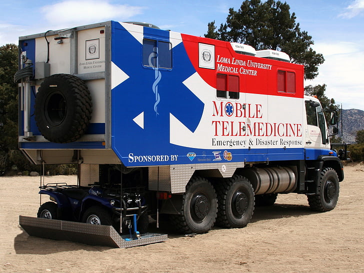 2007, 6x4, ambulance, atv, benz, drv63, emergency, firetruck, HD wallpaper