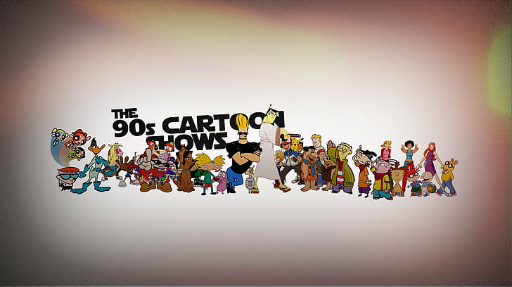 90s, Cartoon, Some of these are older than the 90s, HD wallpaper