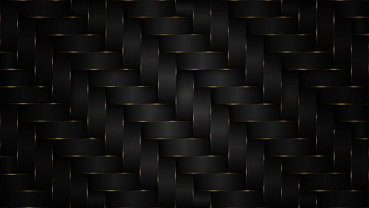 HD wallpaper: background, pattern, black, gold | Wallpaper Flare