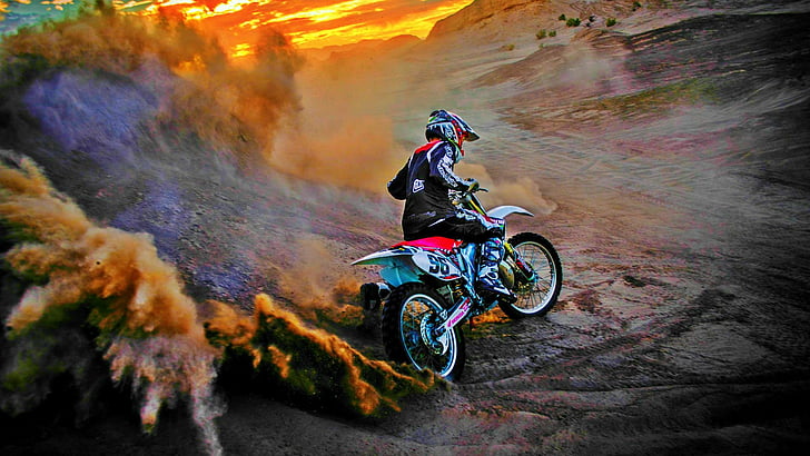 Dirt Ride new Tupac2x bike lovers cool creative dirt bike flare  new HD phone wallpaper  Peakpx