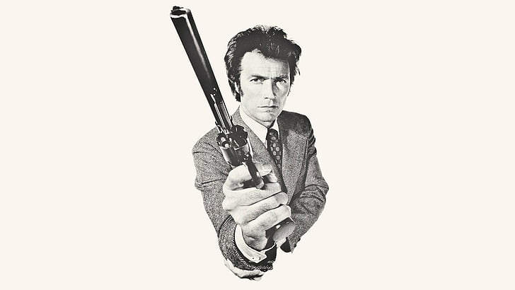 Movie, Magnum Force, Clint Eastwood, Harry Callahan, one person, HD wallpaper