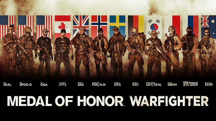 Medal of Honor Warfighter Tier 1 Special Forces HD wallpaper