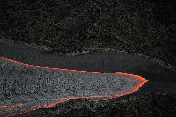 lava, photography, landscape, volcano, nature, geology, mountain