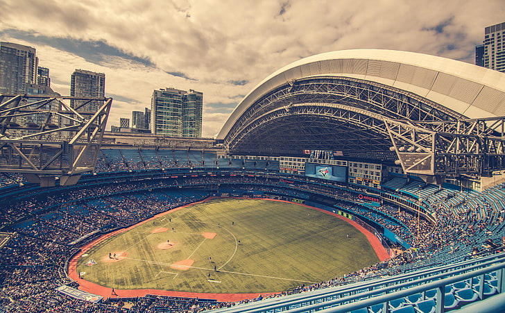 Baseball Stadium, Sports, City, Game, Canada, Section, ontario, HD wallpaper