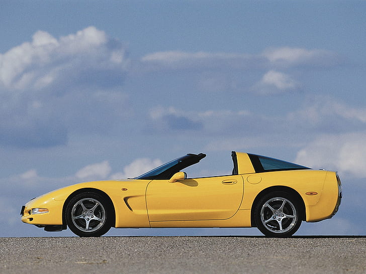 1997 04, c 5, chevrolet, corvette, coupe, eu spec, muscle, supercar, HD wallpaper