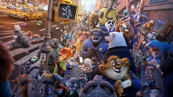 Zootopia 2016, Disney movie, HD wallpaper