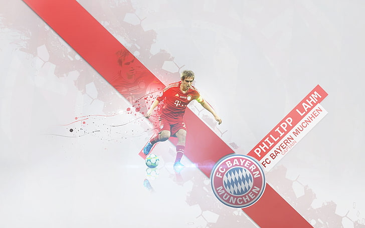 Philipp Lahm, FC Bayern, Bundesliga, soccer, one person, full length, HD wallpaper