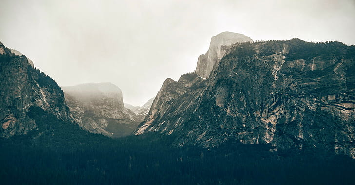 Yosemite National Park, nature, mountains