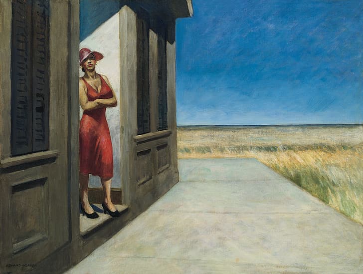 Edward Hopper, 1955, South Carolina Morning