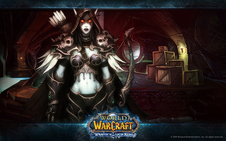 Warcraft, Sylvanas Windrunner, video games, World of Warcraft, HD wallpaper