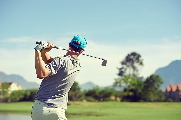 golf hd widescreen  backgrounds, sport, leisure activity, playing, HD wallpaper