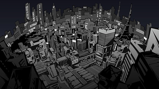 HD wallpaper: animated city illustration, Persona 5, video games, Persona  series | Wallpaper Flare