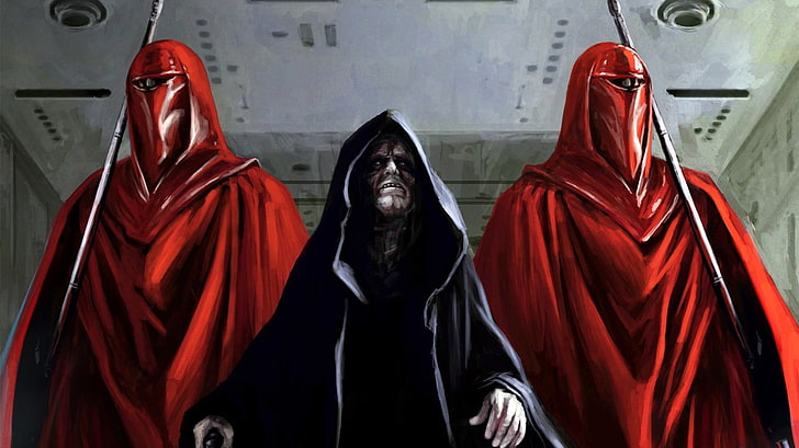 Star Wars Empire royal guards, artwork, Emperor Palpatine, Darth Sidious