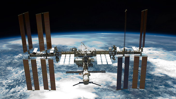 space, Earth, space station, ISS, snow, cold temperature, winter