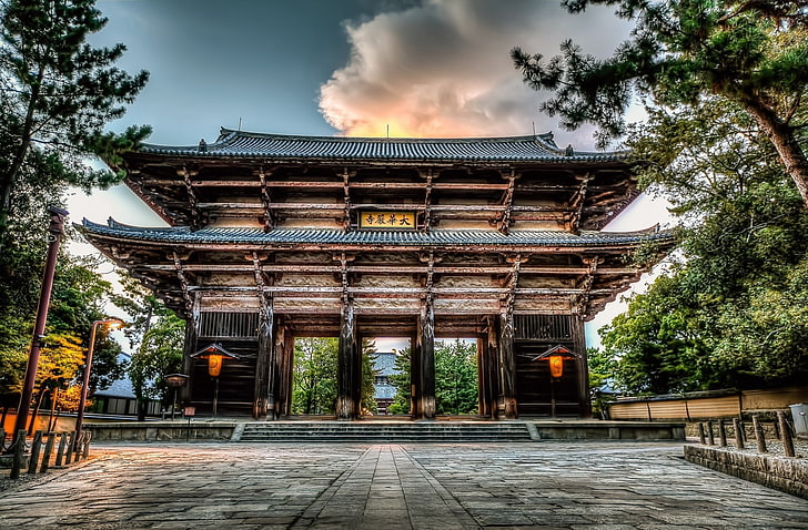 Temples, Tōdai-ji, Nara, Todaiji, HD wallpaper