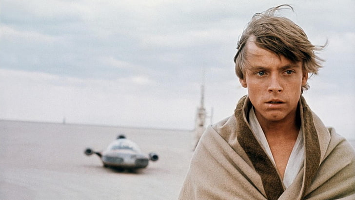 men's brown coat, Star Wars, science fiction, Luke Skywalker, HD wallpaper