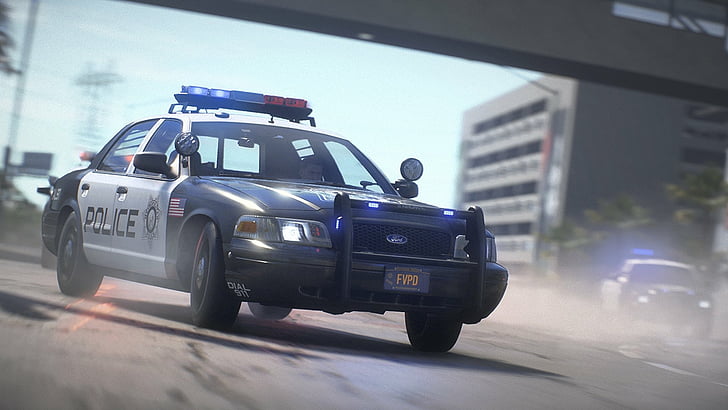 Need for Speed Payback, Car, Ford, Police Car, HD wallpaper