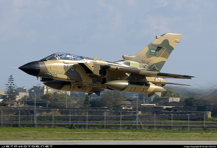 Panavia Tornado, jet fighter, airplane, military aircraft, vehicle, HD wallpaper