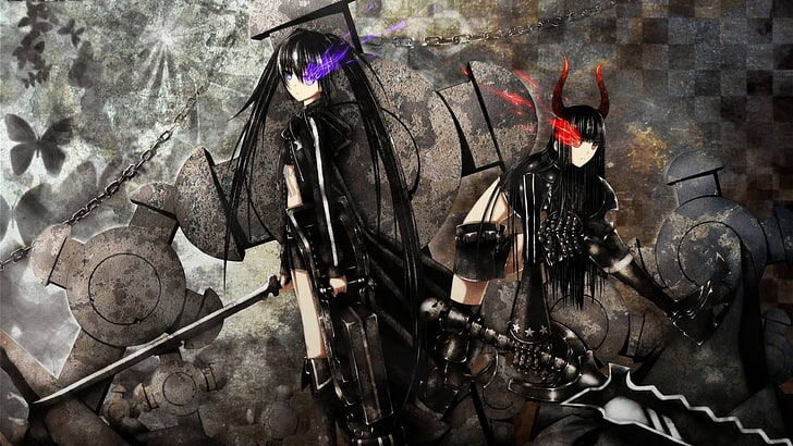 Black Rock Shooter, weapon, no people, history, the past, gun