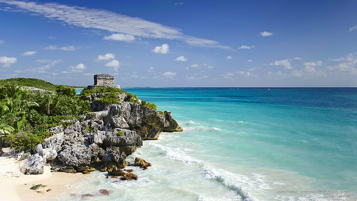 Tulum, Yucatan Peninsula, Quintanna Roo, Mexico, Beaches, HD wallpaper
