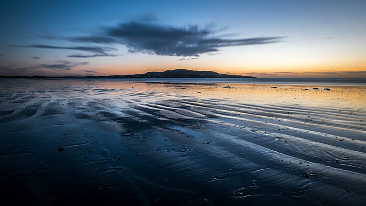 photography of sea during golden hour, dublin, ireland, dublin, ireland