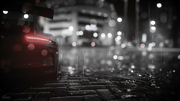 Need for Speed (2015), Car, Porsche, Porsche 911 GT3 RS, Rain, HD wallpaper