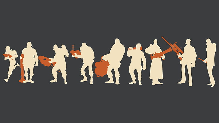 people playing musical instrument wallpaper, video games, Team Fortress 2