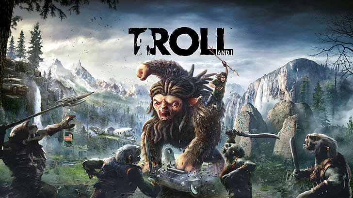 Troll and I, 5K, games, troll and i poster