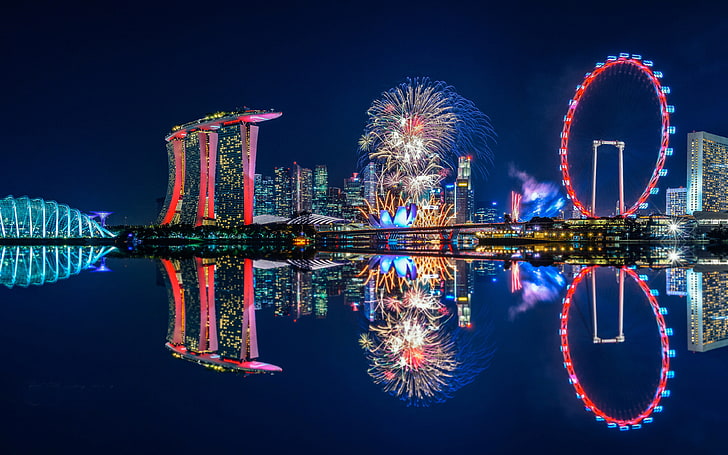 Malaysia Singapore At The National Day Festival Ultra Hd Wallpaper For Desktop Mobile Phones And Laptops 3840×2400, HD wallpaper