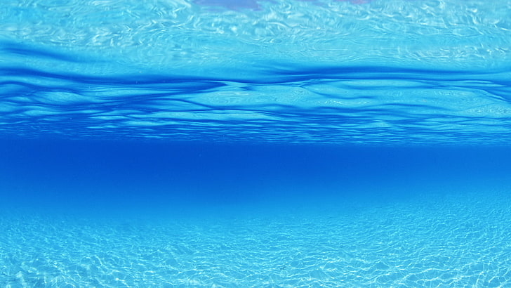 nature, ocean, water, sea, sky, turquoise, summer, marine, clear, HD wallpaper