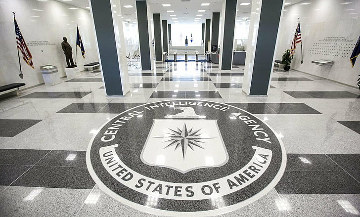 agency, america, central, cia, crime, intelligence, logo, spy, HD wallpaper