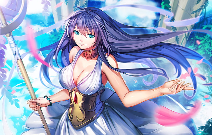 Anime, Saint Seiya, Athena (Saint Seiya), HD wallpaper