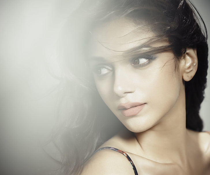 4K, Bollywood, Actress, Aditi Rao Hydari, Beautiful, portrait, HD wallpaper