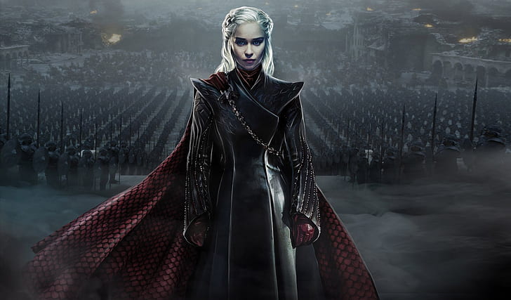 Game of Thrones, Daenerys Targaryen, Emilia Clarke, tv series