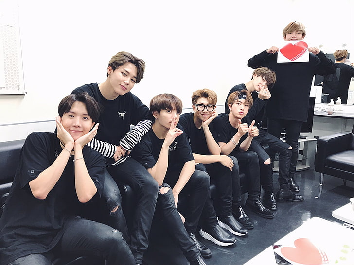 HD wallpaper: BTS, J - Hope, V, Jin, Suga, RM , Jimin, Jungkook, group of  people | Wallpaper Flare