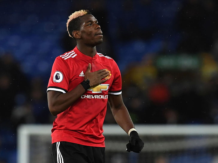 Soccer, Paul Pogba, sport, young adult, one person, waist up