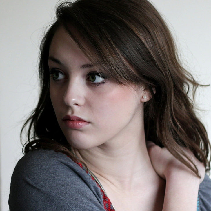 Imogen Dyer, portrait, face, women, sadness, one person, teenager