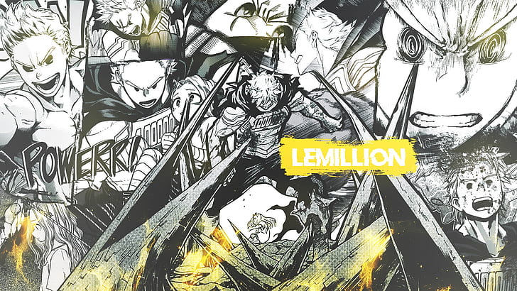 Anime, My Hero Academia, Lemillion (My Hero Academia), Mirio Togata, HD wallpaper