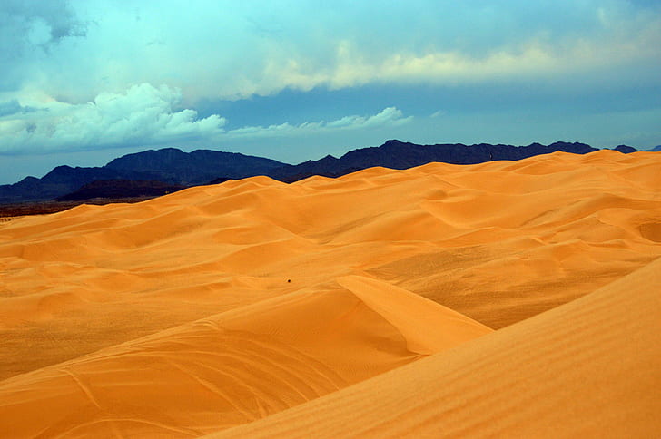 brown desert during daytime, DSC, Arizona, outdoors, nature, travel, HD wallpaper