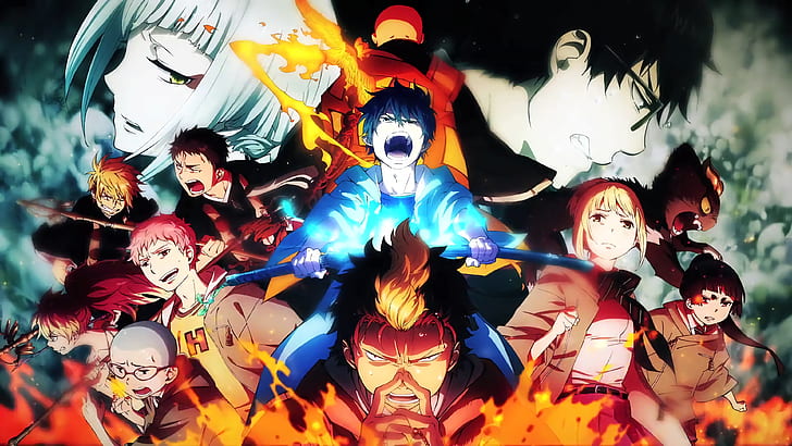 Anime, Blue Exorcist, Ao No Exorcist, Izumo Kamiki, Juzo Shima, HD wallpaper