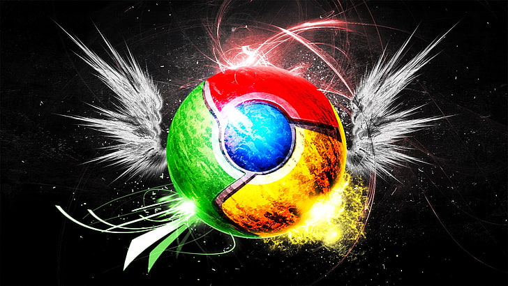 HD wallpaper: Mozilla logo, background, wings, browser, Google chrome,  google chrome | Wallpaper Flare
