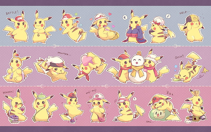 Pokemon Pikachu HD, cartoon/comic, HD wallpaper